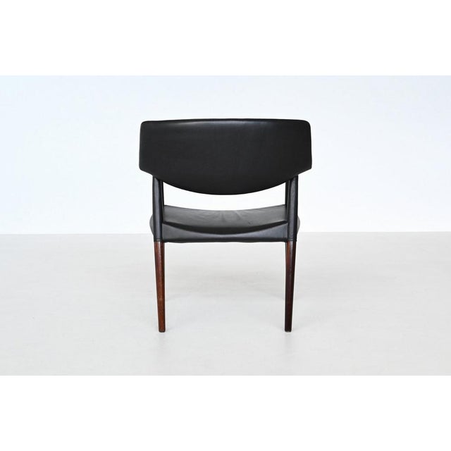 Armchair in Rosewood by Ejner Larsen for Willy Beck, 1950s For Sale - Image 4 of 18