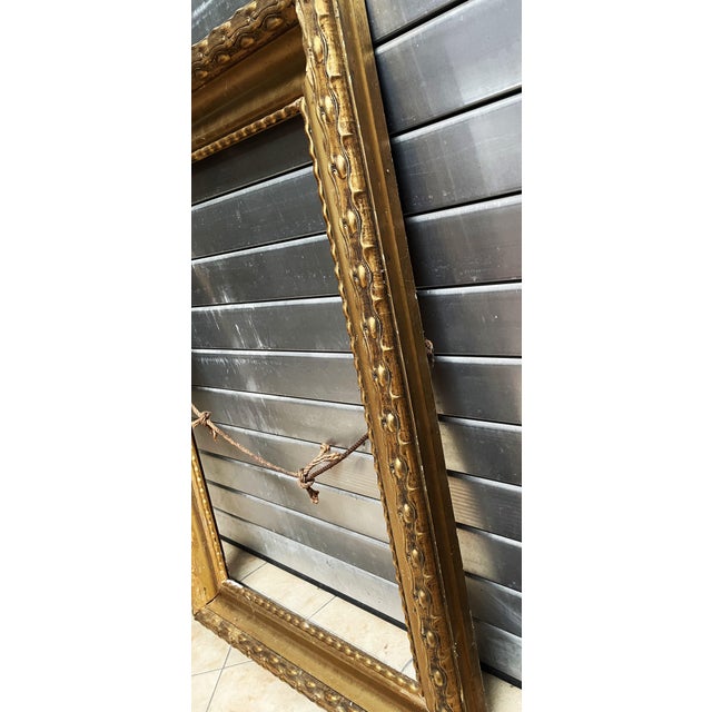 Antique Gilt Frame, 19th Century For Sale - Image 5 of 10