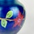 Orient & Flume Colorful Trailing Flowers Iridescent Hand Blown Art Glass Round Vase, Signed Circa 1991 For Sale - Image 9 of 12