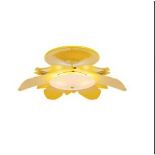 Stunning Urban Electric "Walska" Pendant Light with a custom yellow finish (Benjamin Moore Amarillo). Item was previously...