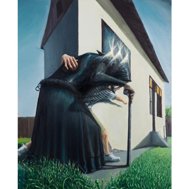 Postmodern The Old Black Woman by Mihai Florea For Sale - Image 3 of 6