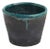 Black Green Metal Coating Artide Vase Mangkuk Ceramic Bowl by Laab Milano For Sale