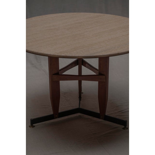 Round Dining Table by Ignazio Gardella, Italy, 1960s For Sale - Image 3 of 17