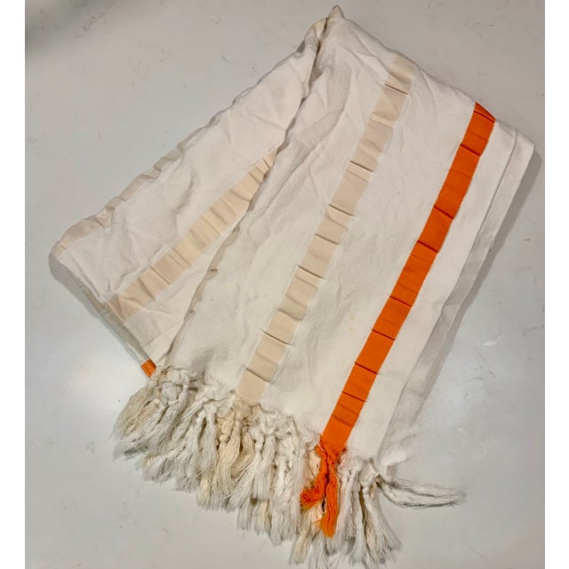 Textile Coastal Chic Shelter Island Turkish Pestemal Towels, a Pair For Sale - Image 7 of 9