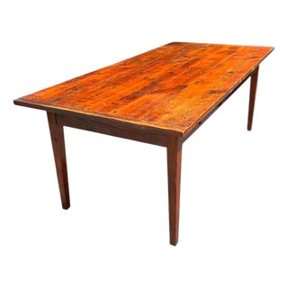 Antique Southern Farmhouse Table For Sale