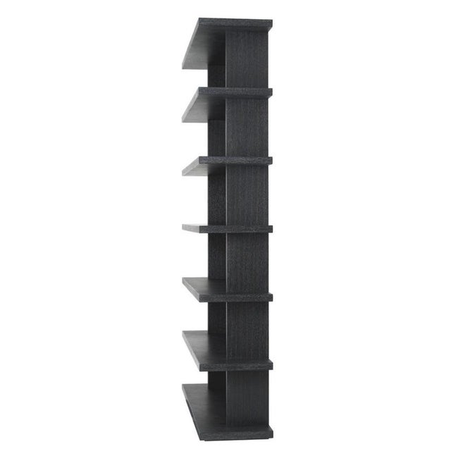 Cabinet in Charcoal Grey Oak Veneer For Sale - Image 4 of 7