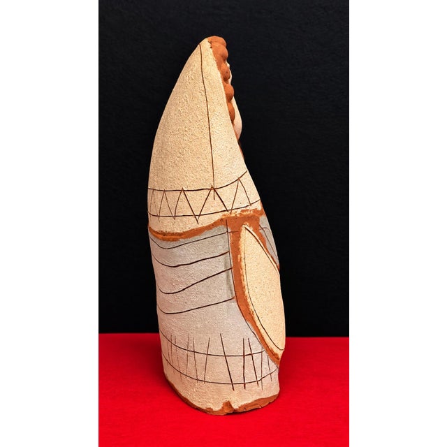 Mid-Century Modern Clizia, Dama Limited Edition 10/100, 1960s, Terracotta For Sale - Image 3 of 10