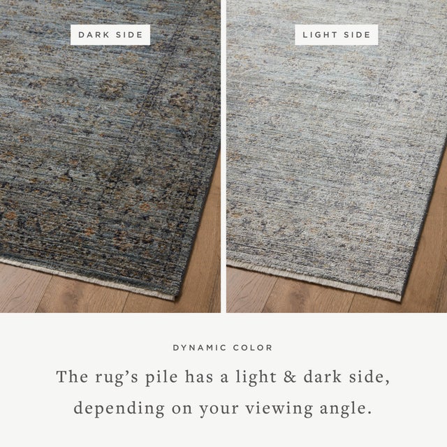 Jean Stoffer x Loloi Katherine Ocean / Gold 7'-10" x 10' Area Rug For Sale - Image 10 of 10