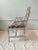 1980s Italian Silver Leaf Faux Bamboo Chairs - a Pair For Sale - Image 9 of 12