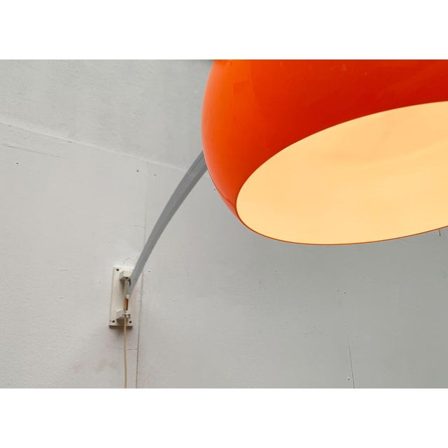 Mid-Century Space Age Extendable Arc Wall Lamp, 1960s For Sale - Image 15 of 18