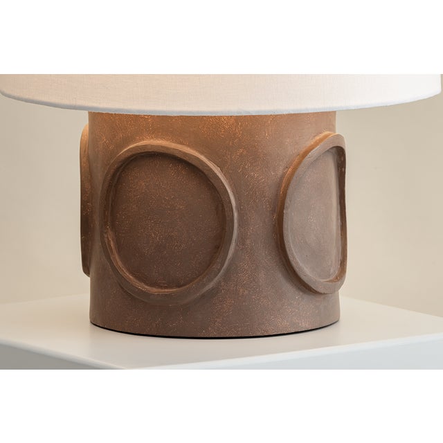Mitzi Davie 15.75 in. 1 Light Table Lamp in Aged Brass Finish For Sale In New York - Image 6 of 12