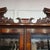 Wood Flame Mahogany Display Cabinet, 1990s For Sale - Image 7 of 9