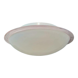1960s Milky White Murano Flush Mount / Sconce