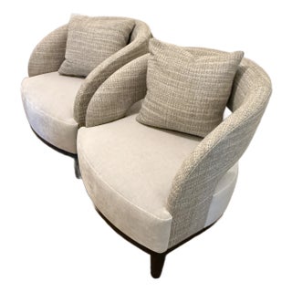 Pair Adriana Hoyos Bolero 300 Armchairs For Sale