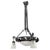 Art Deco Wrought Iron Ceiling Lamp from Muller Freres, Luneville, 1930s For Sale - Image 14 of 14