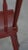 Vintage Dutch Farmers Side Chair in Burgundy Wood For Sale - Image 10 of 12