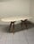 Table with Wooden Leg and Marble Top, 1950s For Sale - Image 10 of 18