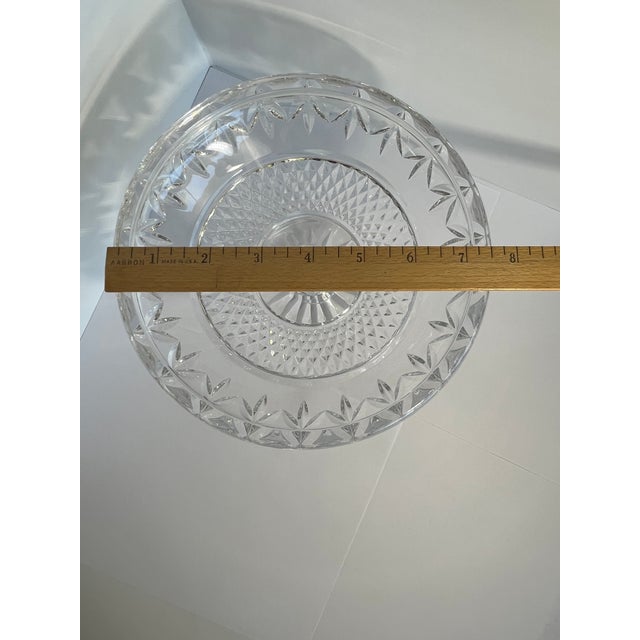 1990s Waterford Crystal Ballina Compote Dessert Bowl & Box #109162 Ireland. Mint For Sale - Image 10 of 12