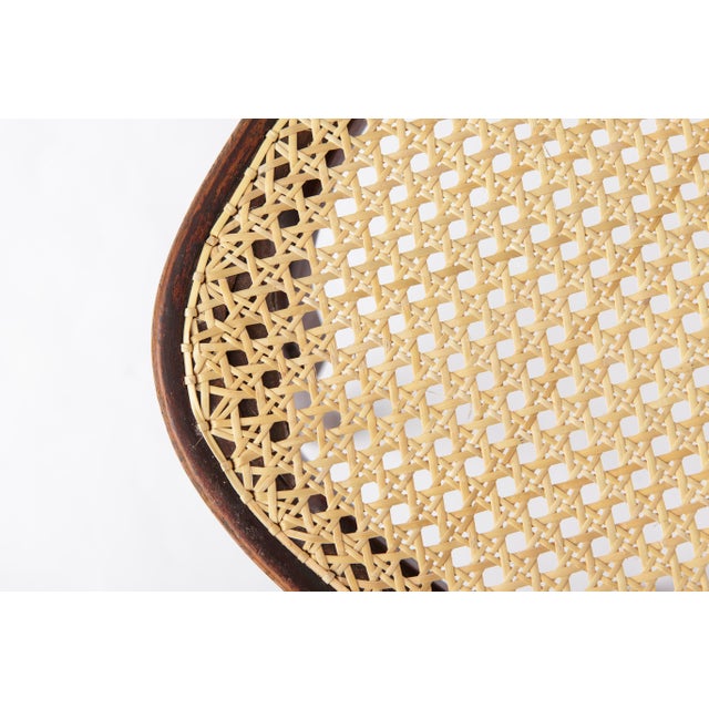 Vintage Bentwood and Cane Dining Chairs, Austria, 1940s, Set of 2 For Sale - Image 9 of 10