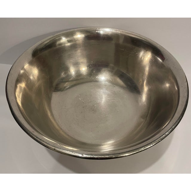 Silverplated Reed & Barton punch bowl or centerpiece bowl. This heavy (5 lb) bowl is Paul Revere style shape and bears...