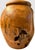 Handcrafted Wabi Sabi Turned Teak Root Wood Urn Vessel With Organic Natural Knots and Voids For Sale - Image 11 of 14