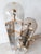 Gaetano Sciolari Floor Lamp in Chrome Plated and Brushed Aluminium with Murano Glass attributed to Gaetano Sciolari, 1970 For Sale - Image 4 of 15