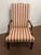 Chippendale Style Upholstered Lolling Chair For Sale - Image 10 of 11