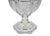 Biedermeier Biedermeier-Style Urn Etched Crystal Centerpiece Vase Wedding or Anniversary Gift For Sale - Image 3 of 4