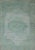 Modern Green Oushak Rug by Keivan Woven Arts, Floral Medallion, 6'7" X 9'2" For Sale - Image 4 of 11