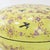 Yellow Vintage Chinese Yellow-Ground Famille Rose 'Prunus and Magpie' Porcelain Covered Box For Sale - Image 8 of 13