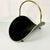 American Mid-Century Arts & Crafts Federal Americana Black & Brass Firewood Holder With Paw Feet For Sale - Image 3 of 11