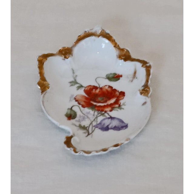 19th Century Porcelain Decorative Plates Ambrosius Lamb, 1890s, Set of 2 For Sale - Image 5 of 9