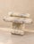 Late 20th Century Vintage Sculptural Marble Console | Karl Springer Attributed | S Shape For Sale - Image 5 of 5