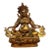 Late 19th Century Gilt Bronze Yellow Jambhala Statue, Buddhist Wealth Deity, 1.69kg For Sale