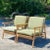 Ficks Reed Vintage Coastal Ficks Reed Lounge Chairs After Wisner For Sale - Image 4 of 7