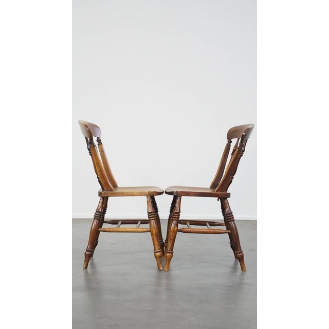 Mid-19th Century English Dining Chairs, Set of 4 For Sale - Image 4 of 16