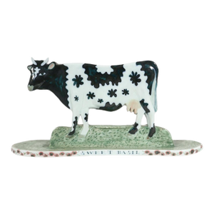 Maria Superior Porcelain Model of "Sweet Basil", a Model of a Cow