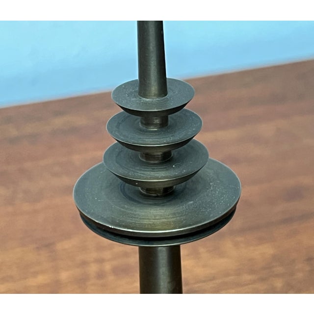 Vintage Metal Hamburg Telemichel TV Tower Model, 1970s For Sale - Image 9 of 11