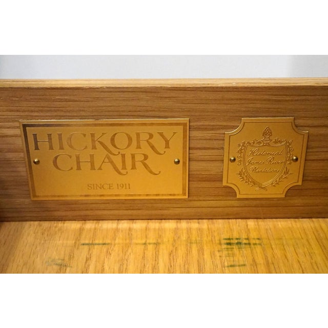 Brown Hickory Chair Co. Historic James River Collection Solid Mahogany Traditional 35" Gentleman's Chest For Sale - Image 8 of 12