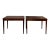Mid 20th Century Pair of Arne Olsen Style Danish Rosewood Side Tables For Sale