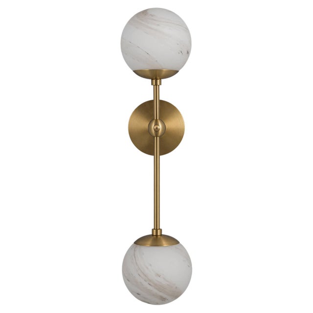Armstrong Dual Sconce For Sale - Image 13 of 13