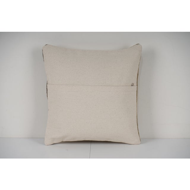 1960s Striped Kilim Cushion Cover For Sale - Image 5 of 5