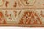 Vintage Turkish Oushak Style Terracotta and Cream Rug For Sale - Image 9 of 9