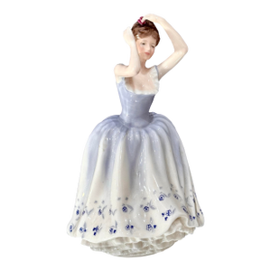 Vintage Hand Made Fine Bone China Royal Doulton Figurine "Sheila" (Hn2742) Designed by Douglas v. Tootle