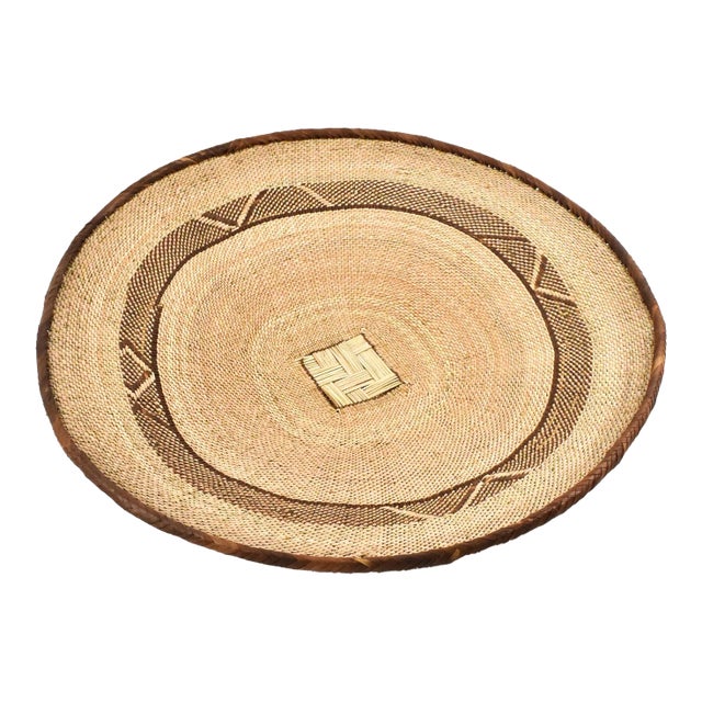 Early 20th Century Tonga Binga Basket 23.5 Inch For Sale
