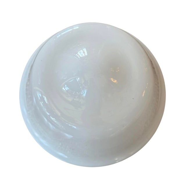 This milk glass ceiling light is perfect for any style entryway, kitchen, hallway or anywhere room of the house. Perfect...