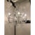 Modern Murano Chandelier in Transparent Glass For Sale - Image 3 of 12
