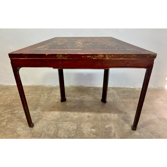 Late 19th Century Rosewood Qing Dynasty Console Table For Sale - Image 4 of 7