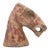 Rare Chinese Han Dynasty Painted Pottery Horse HeadPeriod: Han Dynasty (206 Bce – 220 Ce) For Sale
