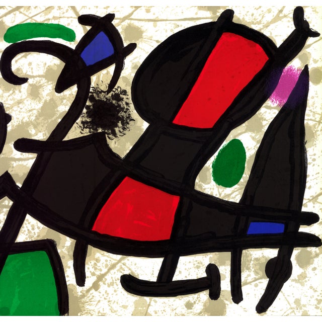Abstract Untitled (1) 1970 Lithograph by Joan Miró For Sale - Image 3 of 4